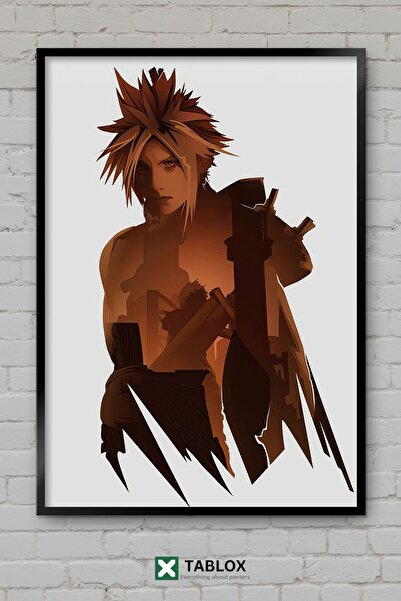 tablomaxtbx Клауд Страйф, герой от играта Final Fantasy, японска рамкирана де...