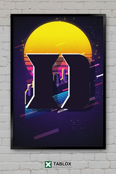 tablomaxtbx Αφίσα Τέχνης Duke Vintage Retro με Ευγενή Τίτλο, Διακοσμητικός Πί...