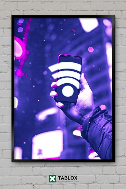 tablomaxtbx Cyberpunk City City Vibes Atmosphere Αφίσα επιστημονικής φαντασία...