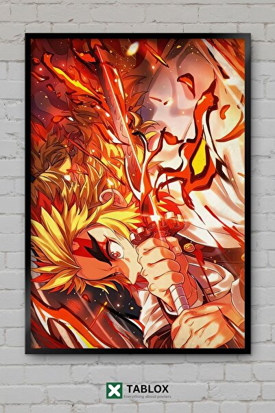 tablomaxtbx Demon Slayer Kimetsu No Yaiba Anime Manga Personaj Tablou decorat...