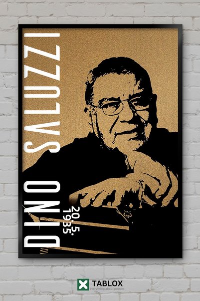 tablomaxtbx Dino Saluzzi Bandoneon Music Tango Artist Poster Aspect cu ramă T...