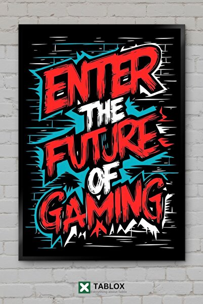 tablomaxtbx Μπείτε στο μέλλον του gaming: Διακοσμητικός πίνακας MDF με εμφάνι...