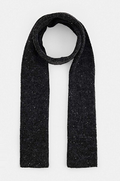 TRENDYOL SHOES Anthracite Women's Scarf Takaw27At00010