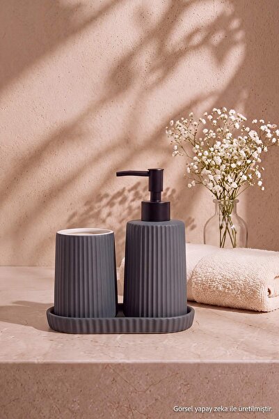 TRENDYOLMİLLA HOME 3-Piece Ceramic Bathroom Set Tphaw27Bst00001
