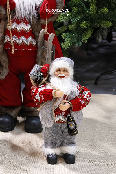 Dekorsende Santa Claus Gray 30 cm