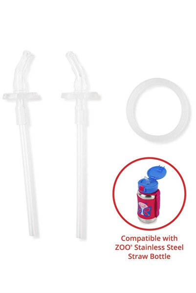 Skip Hop Zoo Pipetli Paslanmaz Çelik Suluk Yedek Pipeti