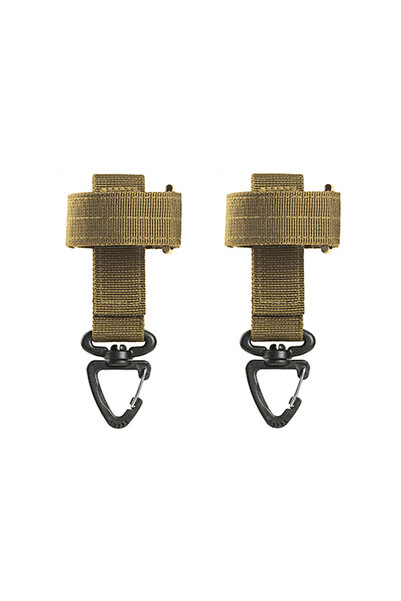 Choice TAN-2PCS Multi-purpose Nylon Gloves Hook Work Gloves Safety Clip Outdo...