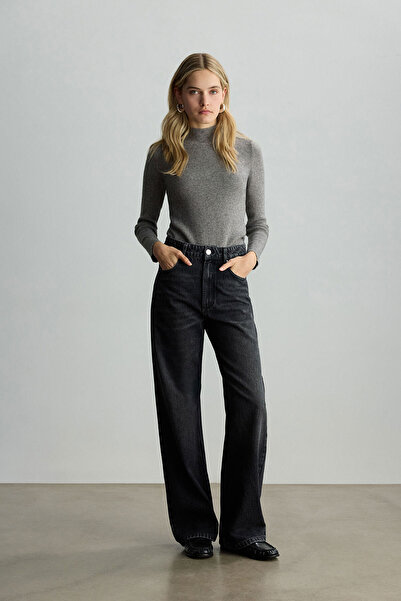 BE BLUE ANTRASİT STRAIGHT FIT DENİM PANTOLON