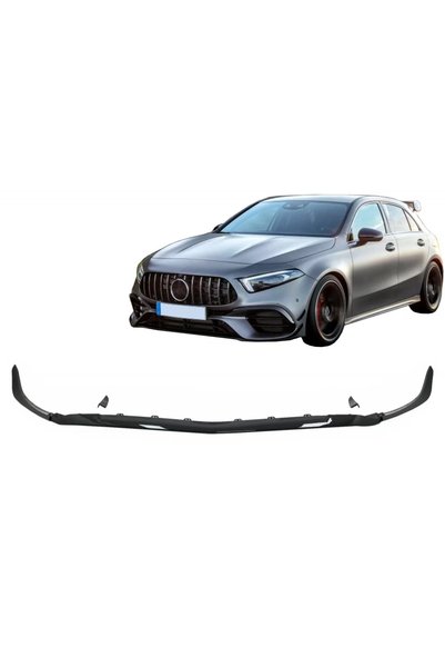tuningset Extensie prelungire bară față compatibilă cu Mercedes A-Class A45 W...