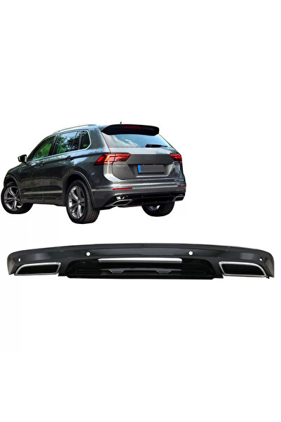 tuningset Difuzor bară spate compatibil cu VW Tiguan II Mk2 AD/BW 2016-05.202...
