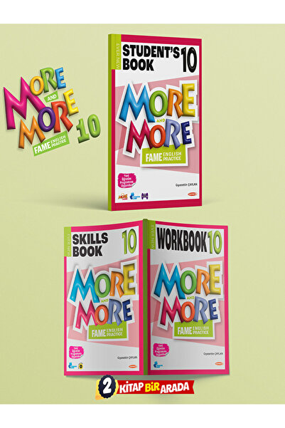 More & More 10 MORE&MORE STUDENTS BOOK & WORKBOOK  & SKILLS BOOK (3 LÜ SET)