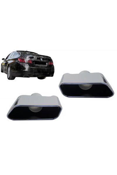 tuningset Ornamente Tobă de Eșapament compatibile cu BMW Seria 5 F10 F11 2011...