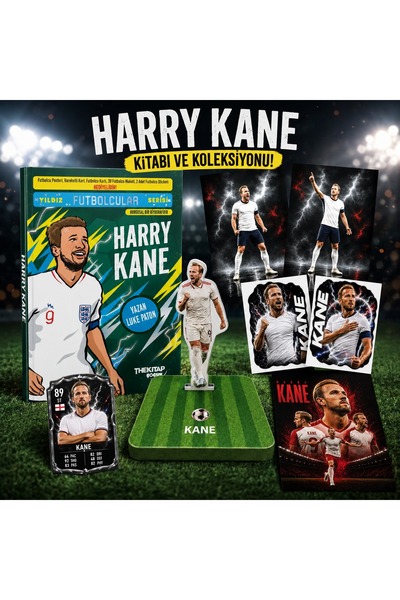 The Kitap Yıldız Futbolcular Serisi - Harry Kane