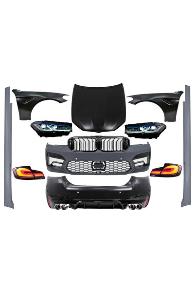 tuningset Kit complet caroserie compatibil cu BMW Seria 5 F10 2010-2017 Conve...