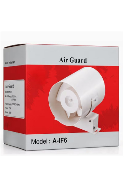 Generic ADMORE 6" Inline Duct Exhaust Fan 25W Ventilation Fan for HVAC, Quiet...