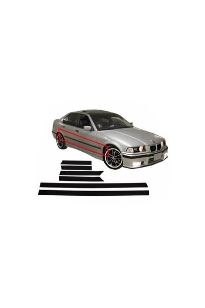tuningset Bandouri Ornamente Uși compatibile cu BMW Seria 3 E36 Limousine Tou...