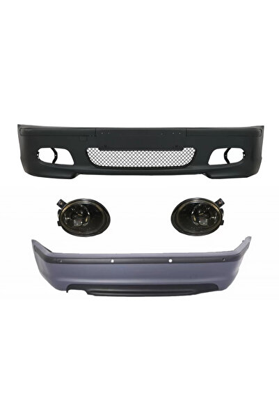 tuningset Pachet Exterior compatibil cu BMW Seria 3 E46 Sedan 1998-2004, Bara...