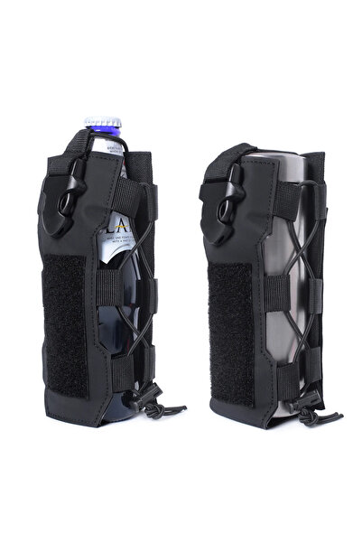 Choice BK Molle Water Bottle Pouch Radio Holster Waist Pack Outdoor Sport Fis...