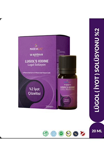 apideva Lugol Solüsyonu 20 Ml