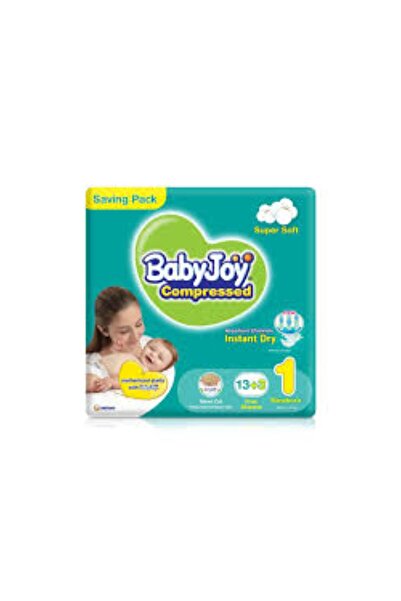 BabyJoy حفاضات بيبي جوي للأطفال حديثي الولادة رقم 1 | 16 حفاضة