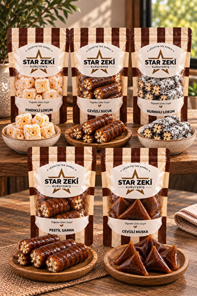 STARZEKİ KURUYEMİS STAR ZEKİ KARIŞIM - ENERJİ DEPOSU 5 ÇEŞİT KARIŞIM 250 GRAM
