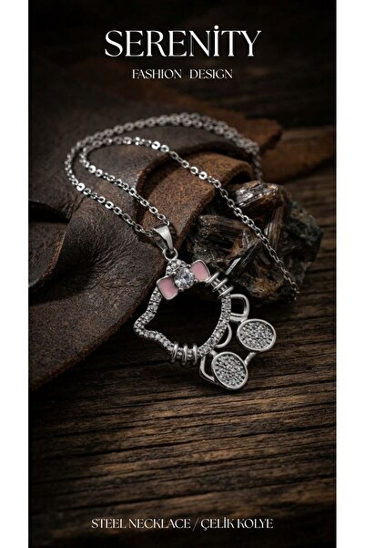 Serenity Hello Kitty Figure Steel Necklace01