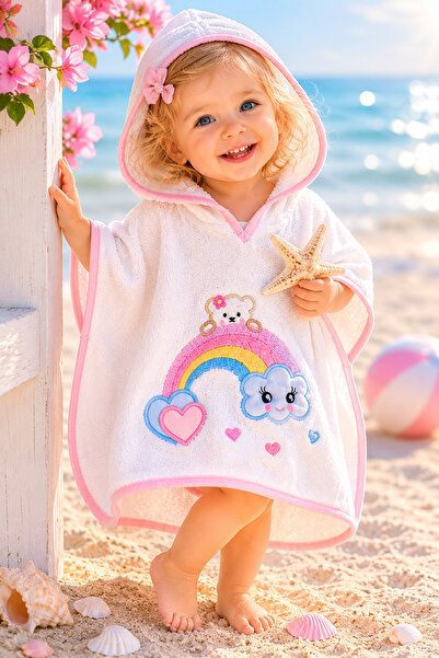 Tomuycuk 100% Cotton & Baby Bath Towel - Soft & Water Absorbent Towel with Ra...
