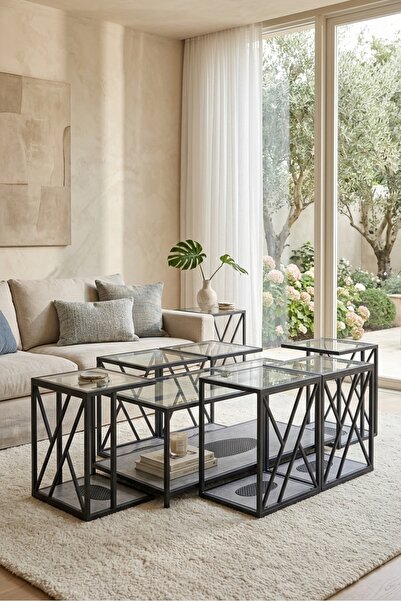 Generic Brand Modern Coffee Table Set