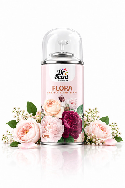 DR SCENT فلورا رذاذ معطر للغرف - معطر هواء فاخر للمنزل والمكتب والفعاليات - ع...