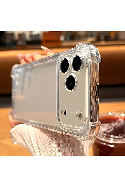 Choice8 iPhone17 Pro Max Clear Luxury Original Shockproof Transparent Case Fo...