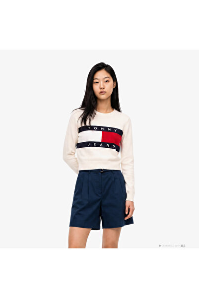 Tommy Hilfiger TJW FLAG CREW NECK SWEATER EXT