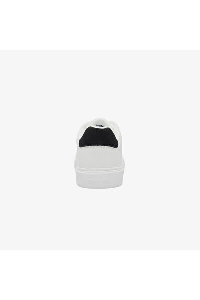 Calvin Klein Deri Logolu Sneaker Ayakkabı YM0YM0143501W Erkek AYAKKABI YM0YM01435 01W