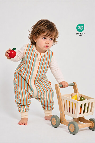 Pine Baby Home 1.0 TOG %100 Pamuk Bebek Uyku Tulumu OEKO-TEX Standard 100 - R...