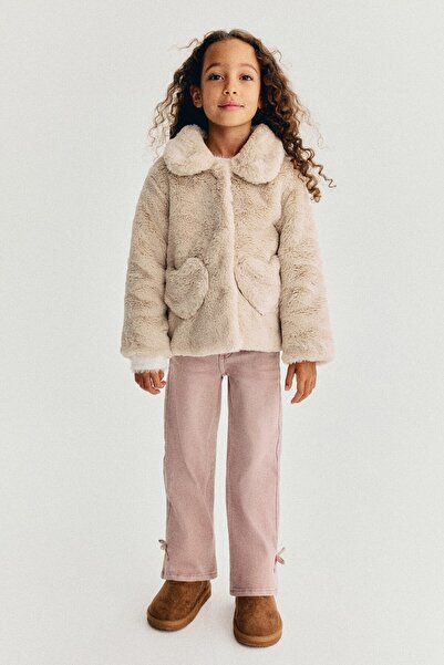 H&M Kabarık Tüylü Ceket