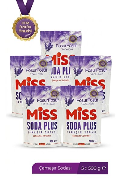 Miss Soda Plus Lavanta Kokulu 500 G (5'li Paket)