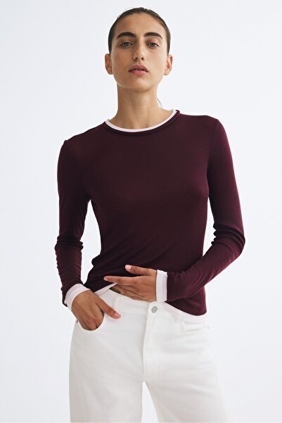 H&M Katmanlı Görünümlü Üst