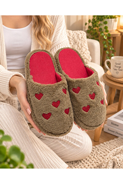 Moda Frato Lovely Model Women's House Slippers - Warm and Fluffy Slippers wit...