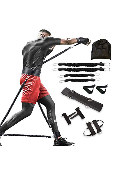 Choice1 12 black 12-Piece Heavy Duty Resistance Boxing Training Set for MMA, ...