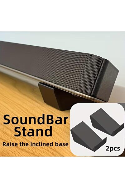 Choice 2pcs black 2pcs Universal Soundbar Base – Stand for Sony, Edifier, Xia...
