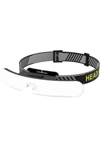 Choice White 230° Wide Beam Headlamp Super Bright Rechargeable Floodlight USB...