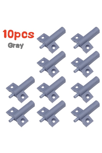 Choice1 Gray 10PCS Damper Buffer Soft Quiet Close Invisible Kitchen Cabinet D...