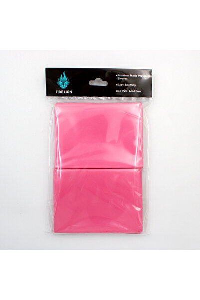 Choice13 Pink 100PCS 66x91mm Matte Colorful Standard Size Card Sleeves TCG Tr...