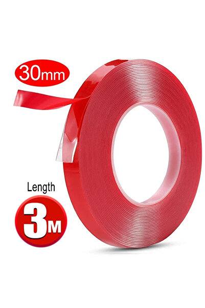 Choice 30mmx3m Double Sided Tape Nano Tape 3-5Meter 10/20/30mm Width Transpar...