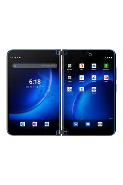Choice Duo 2 2pcs 2PCS واقي شاشة مضاد للانفجار لأجهزة Surface Duo Duo2 2 شفاف...