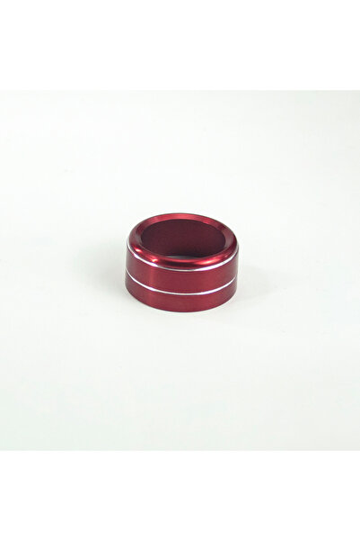 Choice1 Red 1pcs Center Console Function Knob Decoration Ring For Mazda 3 CX-...