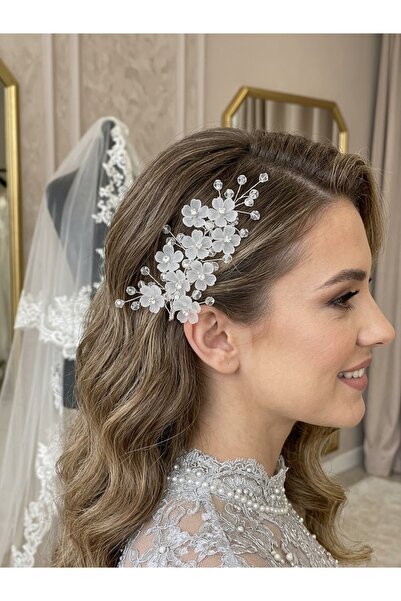 ASİMEL TASARIM Gelin tacı, Saç aksesuarı ve tokası söz nişan nikah düğün tese...