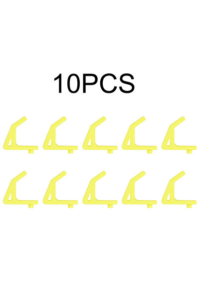 Choice4 10pcs Yellow 5-20pcs Universal Hooks For Shelving With 10.3mm Hole Sp...