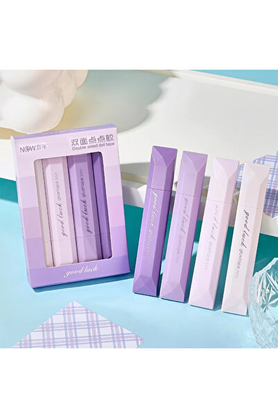 Choice3 4pcs purple 4pcs Waterproof Glue Tape for Scrapbooking - Waterproof A...