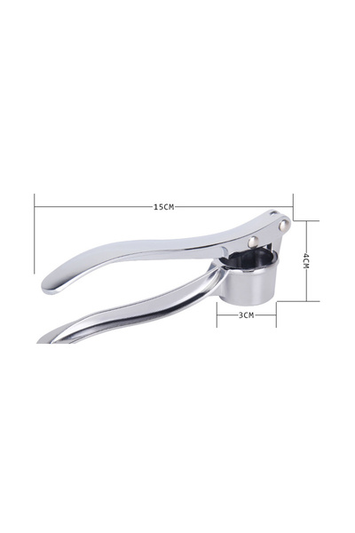 Choice A Garlic Press Crusher Mincer Kitchen Stainless Steel Garlic Smasher S...