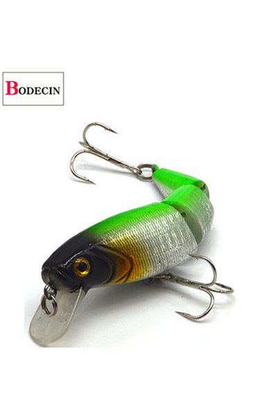 Choice C5 1PCS Multi Section Sea Bass Hard Fishing Lures 3D Eyes 1PCS Crankba...
